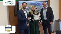 Bildquelle: IT-HAUS GmbH (v.l.n.r. Marc Zimmermann, Jo-Ann Oswald, Andreas Götze) 