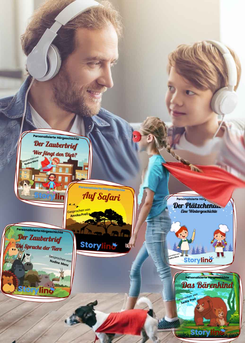 Storylino bringt Personalisierte Hörgeschichten für Kinder Storylino bringt Personalisierte Hörgeschichten für Kinder
