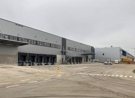 Neues Logistikzentrum in Hannover