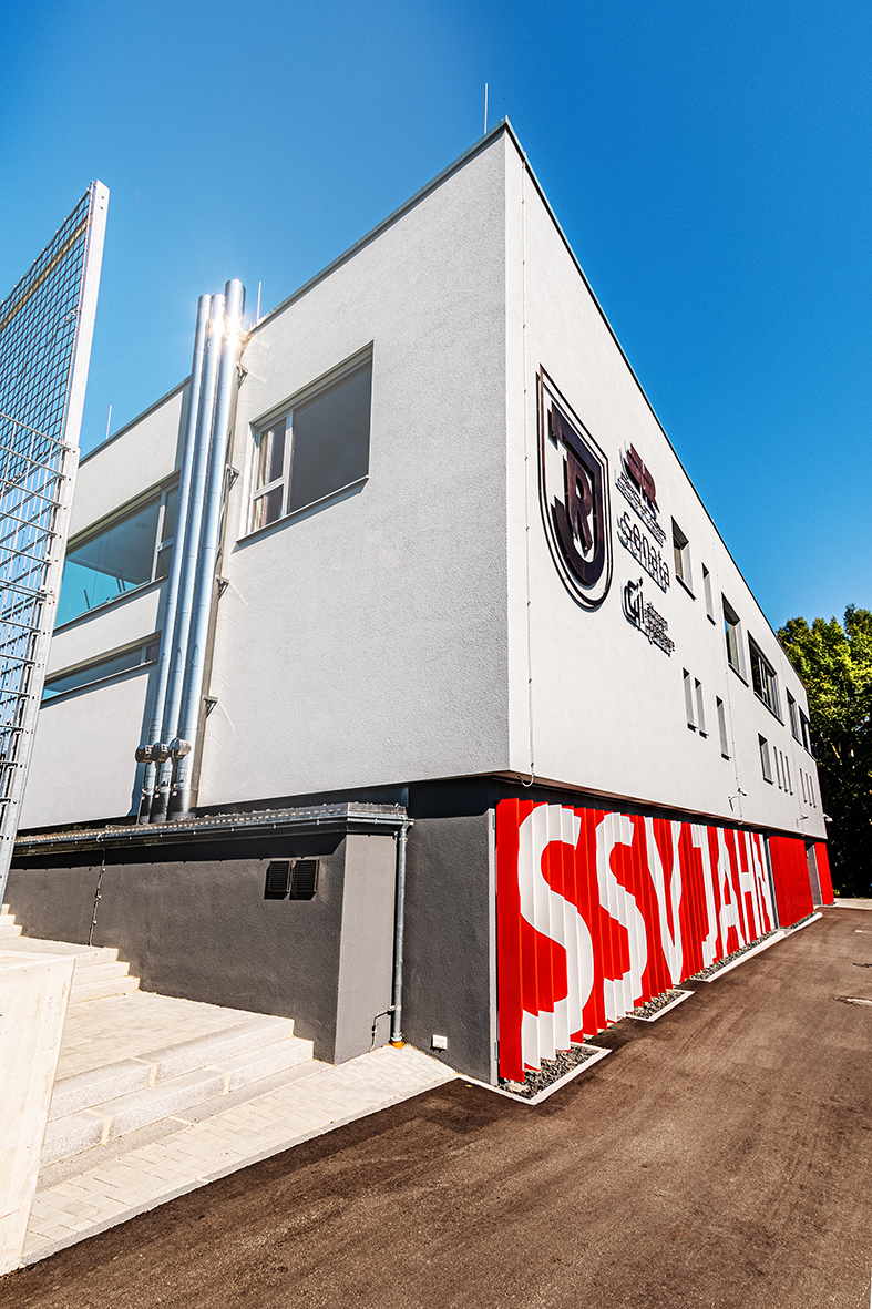 Das Gebäude kommt mit einer Luftleistung von 5000 m³Frischluft pro Stunde aus.