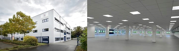 Die neue EA-Halle mit 6000m² zusätzlicher Fläche in Viersen