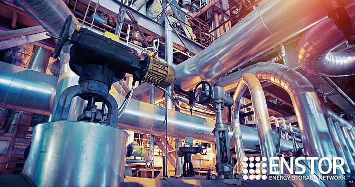 Zur Nutzung industrieller Abwärme wurde ein modularer Wärmespeicher entwickelt. (Bildquelle: ENSTOR) Zur Nutzung industrieller Abwärme wurde ein modularer Wärmespeicher entwickelt. (Bildquelle: ENSTOR)