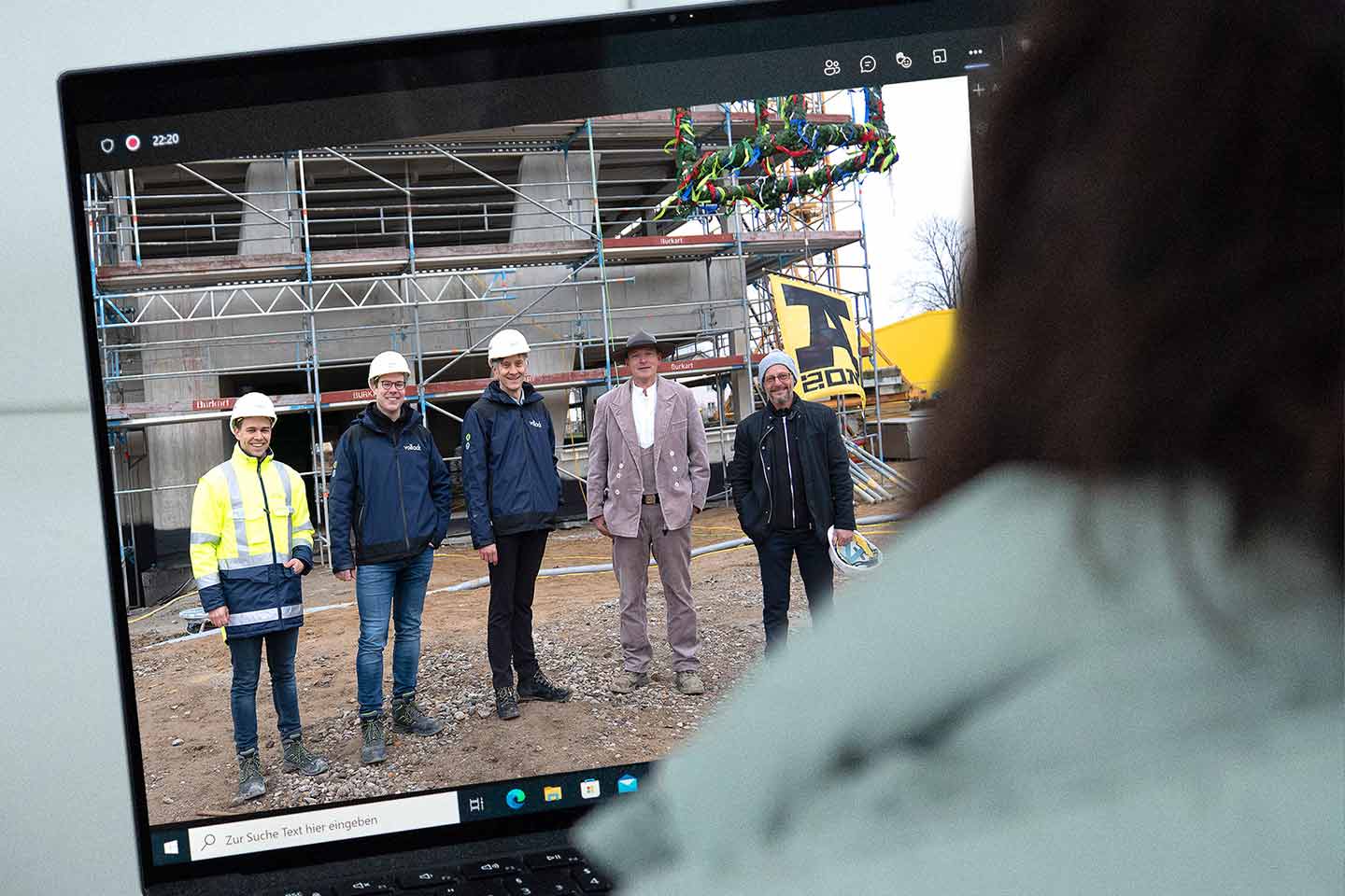 Richtfest der generic.de AG im Livestream für alle Mitarbeiter:innen Richtfest der generic.de AG im Livestream für alle Mitarbeiter:innen