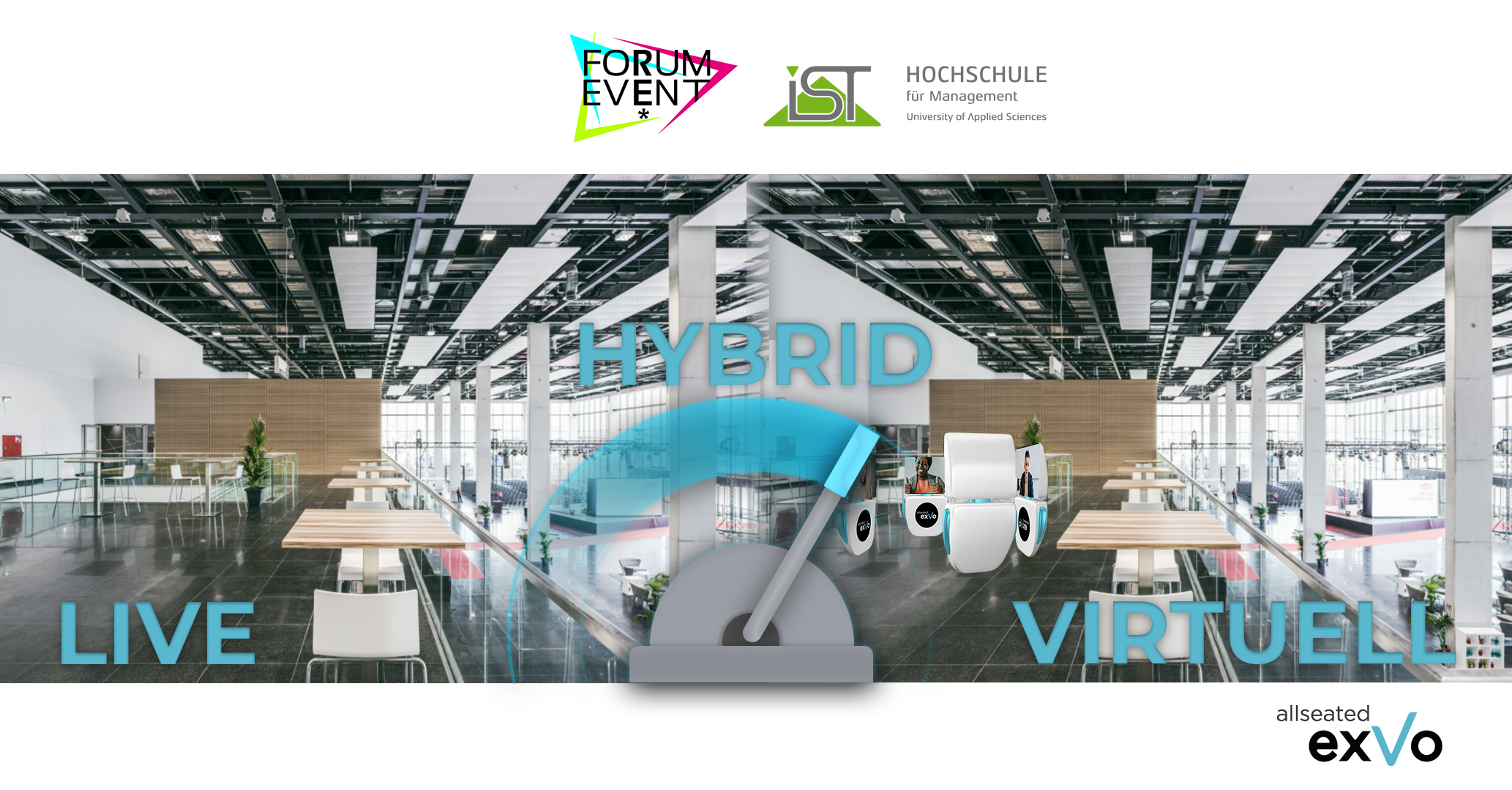 Allseated EXVO ist Plattform-Partner des FORUM EVENT 2022 Allseated EXVO ist Plattform-Partner des FORUM EVENT 2022