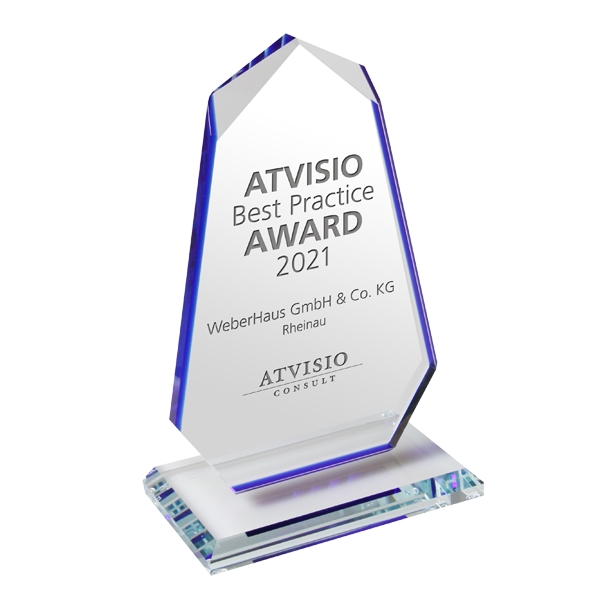 Das Symbol exzellenter BI-Projekte - Der ATVISIO Award 2021 aus reinstem Kristallglas. Das Symbol exzellenter BI-Projekte - Der ATVISIO Award 2021 aus reinstem Kristallglas.