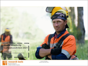 Studie eVisibility Gartenmaschinen 2021