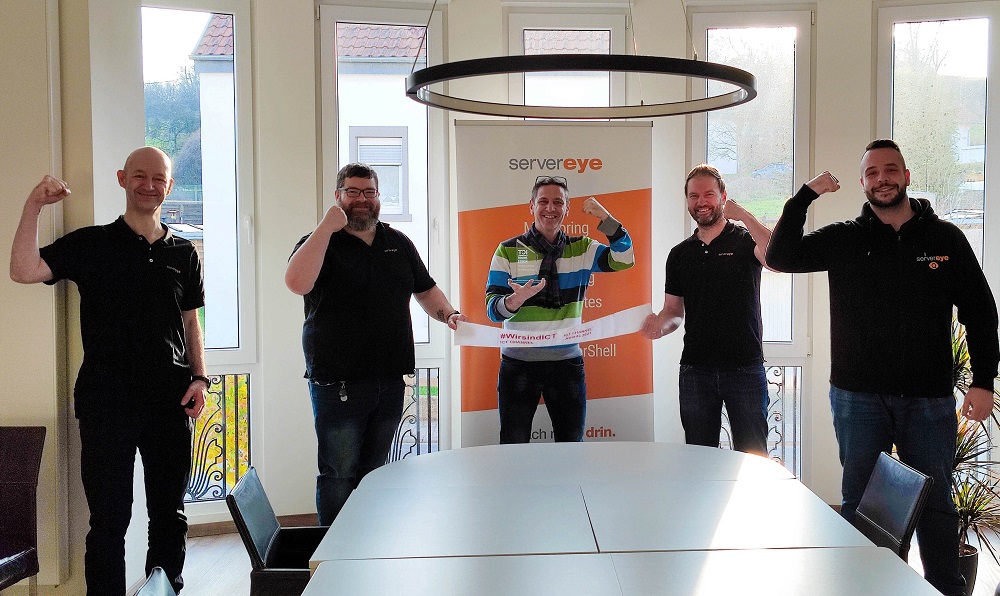Server-Eye zelebriert den Sieg