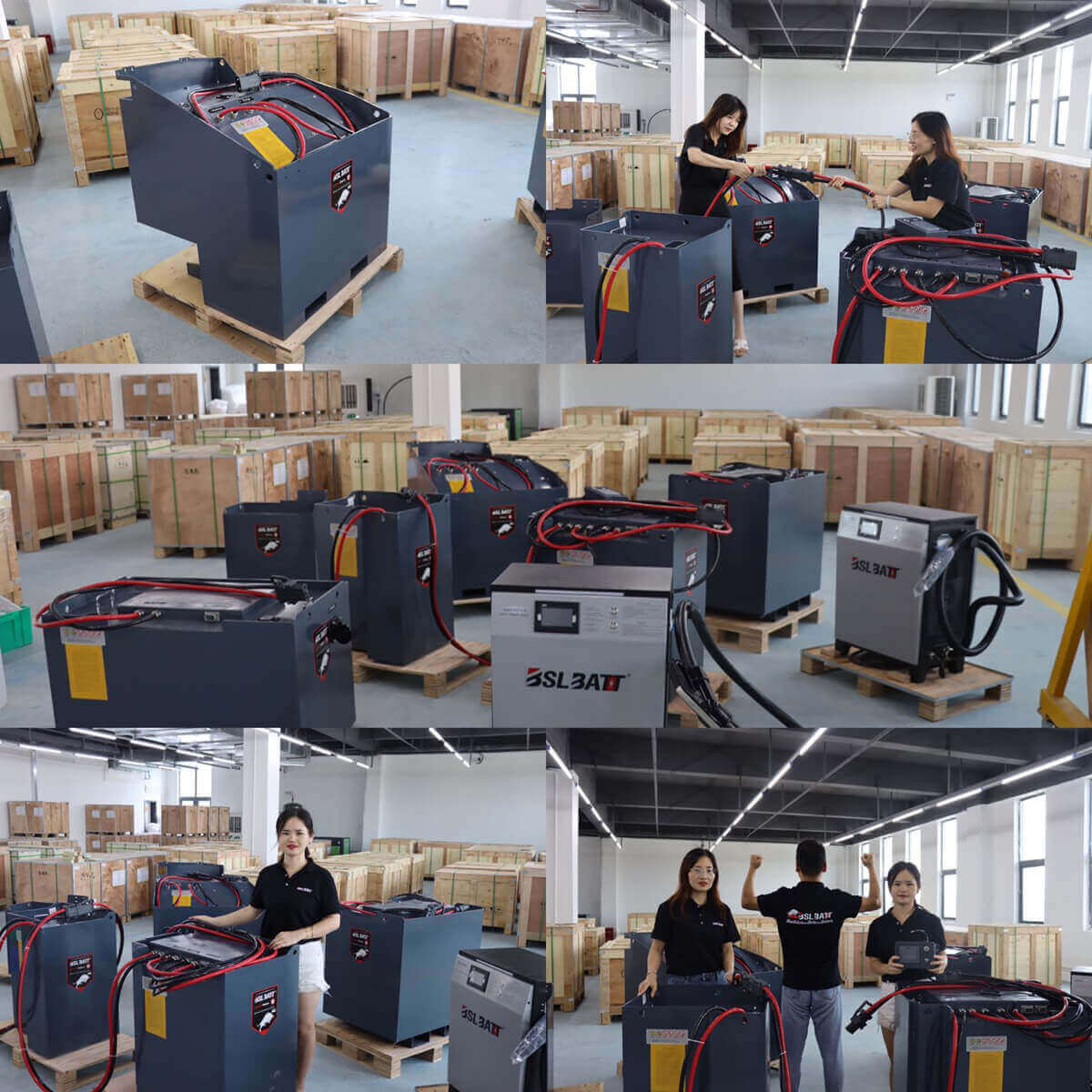 Lithium forklift batteries