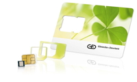 Miniaturisierung der SIM: von Kreditkartengröße zu Nano-SIM-Karten (Quelle: G+D)