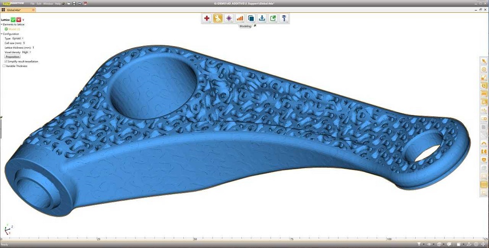 Neue 4D_Additive Software-Version mit Nastran-Schnittstelle für iterativen 3D-Druck (Bildquelle: CoreTechnologie GmbH) Neue 4D_Additive Software-Version mit Nastran-Schnittstelle für iterativen 3D-Druck (Bildquelle: CoreTechnologie GmbH)