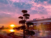 Traumhafter Blick auf den Infinity-Pool und Sonnenuntergang (c) Angerhof Traumhafter Blick auf den Infinity-Pool und Sonnenuntergang (c) Angerhof