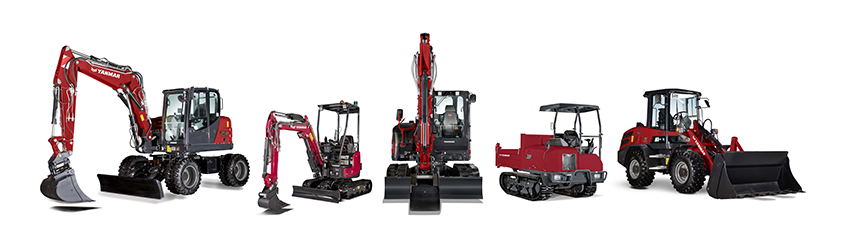 Yanmar hat für alle seine Maschinen weltweit den Farbton Premium Red eingeführt.
