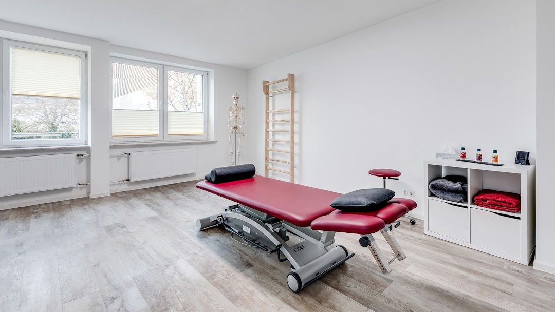 Behandlungsraum der Physiotherapiepraxis Reset Behandlungsraum der Physiotherapiepraxis Reset