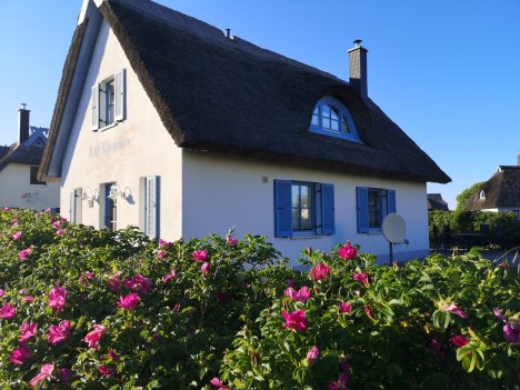 Reethaus am Meer Insel Rügen Kliff Königshörn Reethaus am Meer Insel Rügen Kliff Königshörn