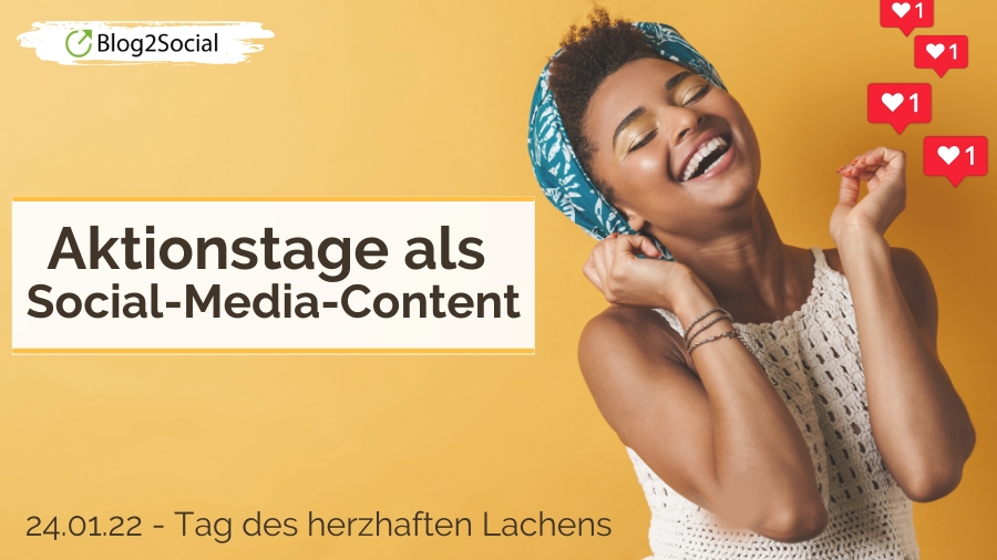 Aktionstage dienen täglich als Inspiration für Social-Media-Content Aktionstage dienen täglich als Inspiration für Social-Media-Content
