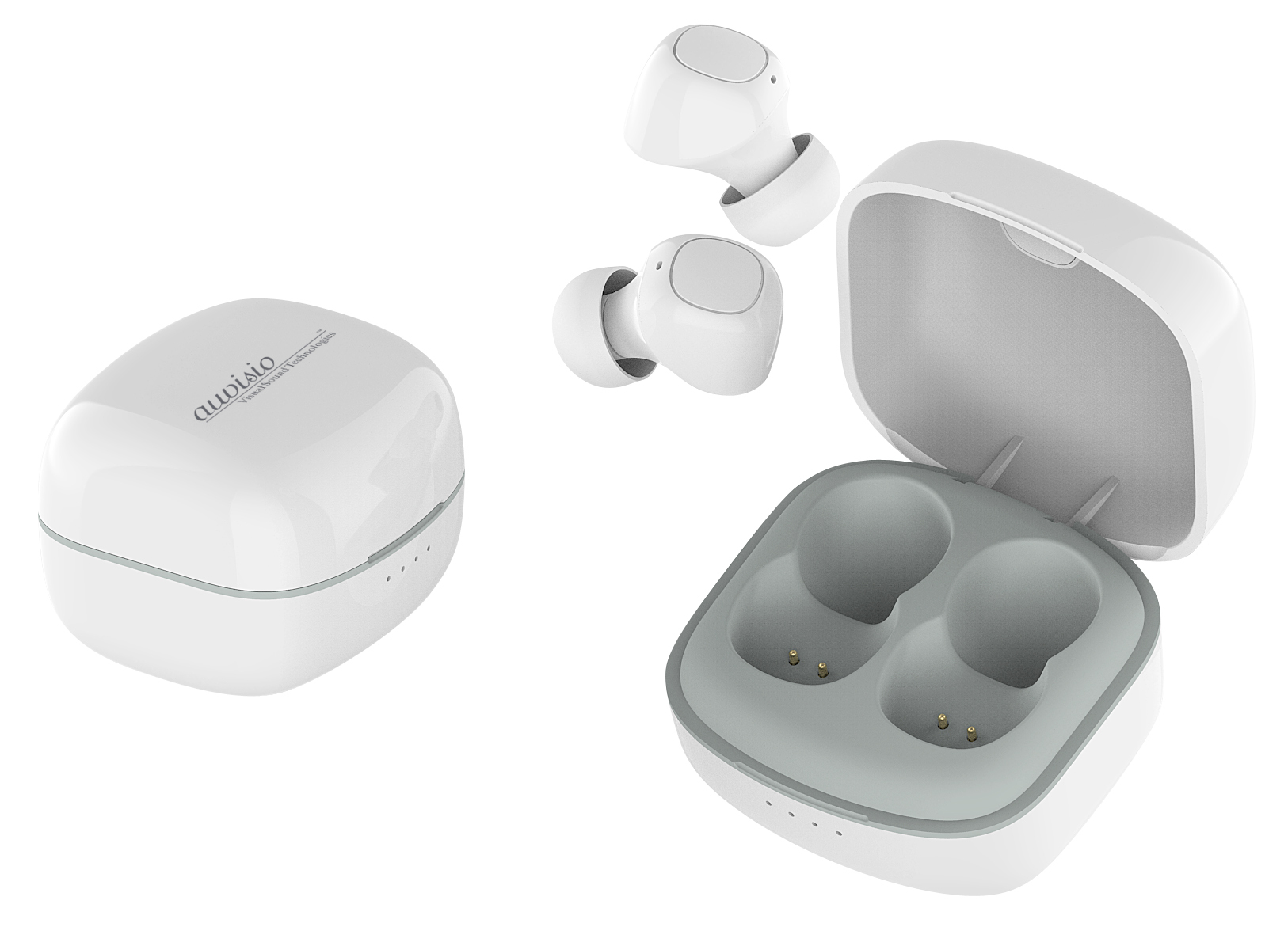 auvisio In-Ear-Stereo-Headset IHS-625.app, Bluetooth 5, Ladebox, 18 Std. Spielzeit, www.pearl.de auvisio In-Ear-Stereo-Headset IHS-625.app, Bluetooth 5, Ladebox, 18 Std. Spielzeit, www.pearl.de