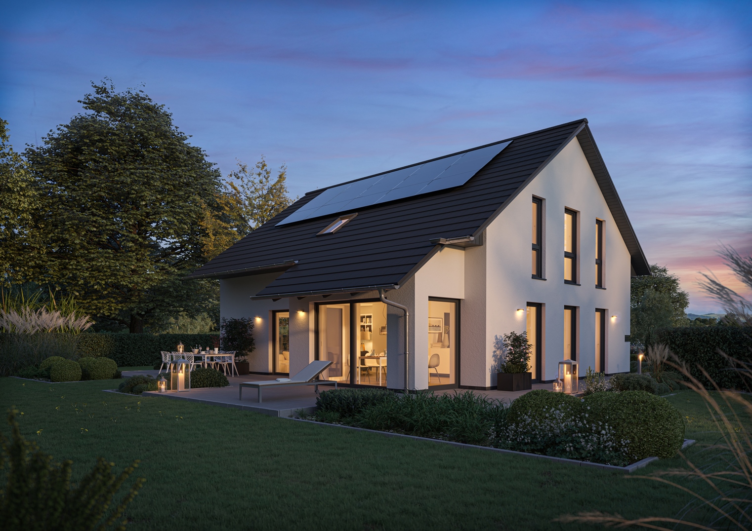 Auch dieses Viebrockhausüberzeugt mit vielen Varianten: Maxime 450 (Bildquelle: Viebrockhaus AG)