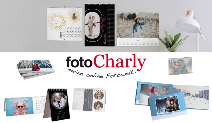 Neues Jahr neue Aktionen - fotoCharly Fotoprodukte