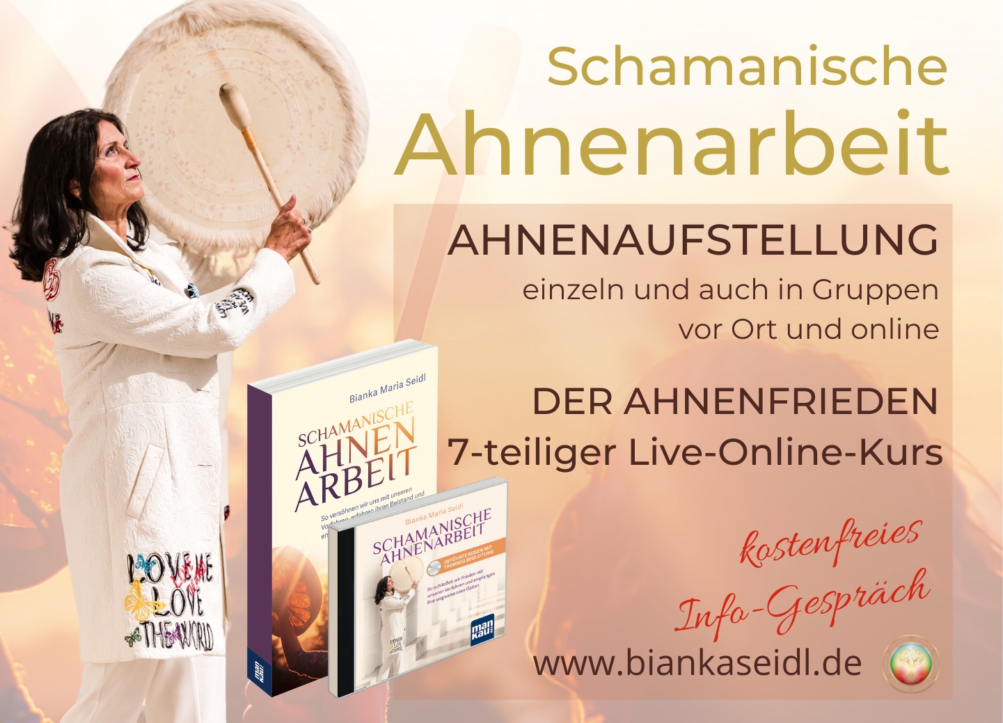 Bianka Maria Seidl, spirituelle Mentorin und Autorin mit schamanischen Wurzeln