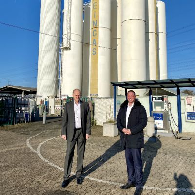 (v.l.n.r. Uwe Thomsen, Gregor Golland)