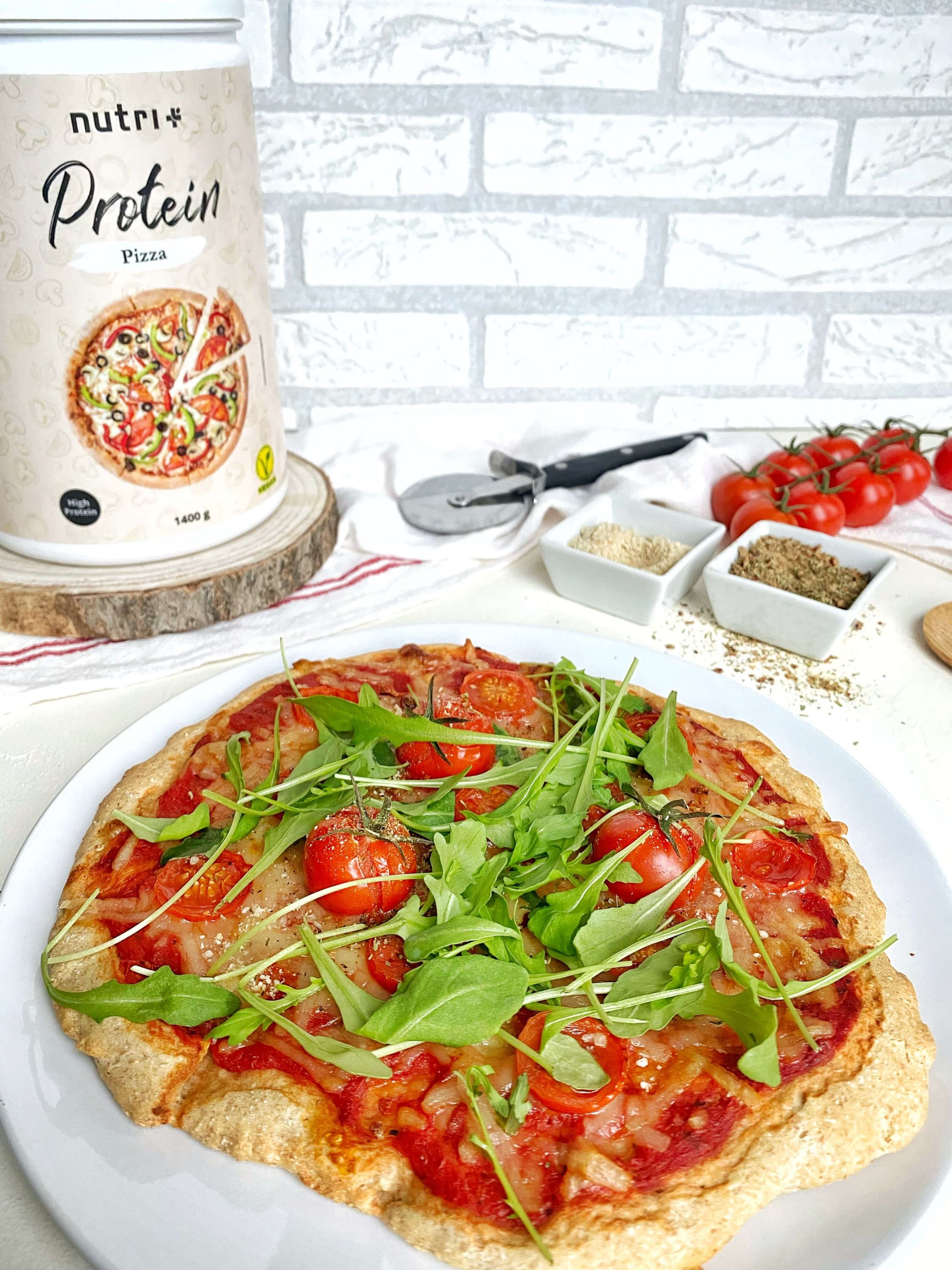 Veganer High Protein Pizzateig von nutri-plus.de Veganer High Protein Pizzateig von nutri-plus.de