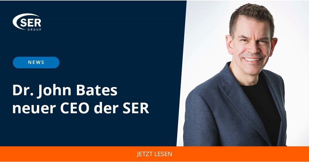 Dr. John Bates, CEO SER Group