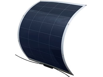 revolt Flexibles monokristallines Solarmodul mit Anschlusskabel, 110 Watt, IP67, www.pearl.de revolt Flexibles monokristallines Solarmodul mit Anschlusskabel, 110 Watt, IP67, www.pearl.de