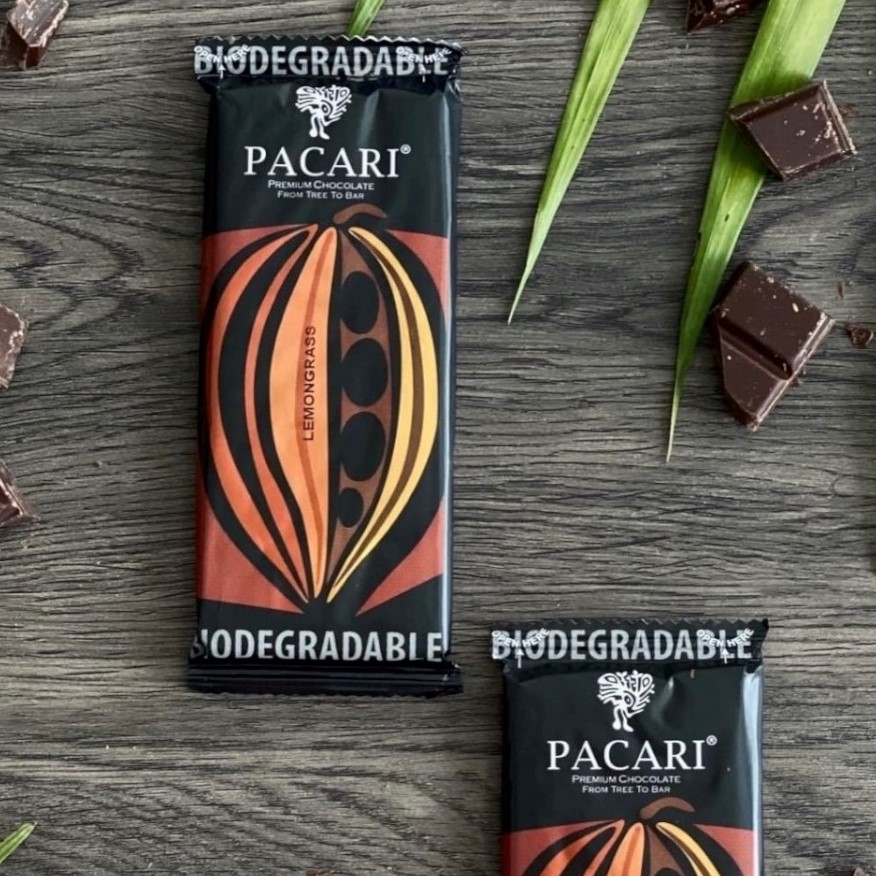 Kompostierbare Verpackungen von Pacari