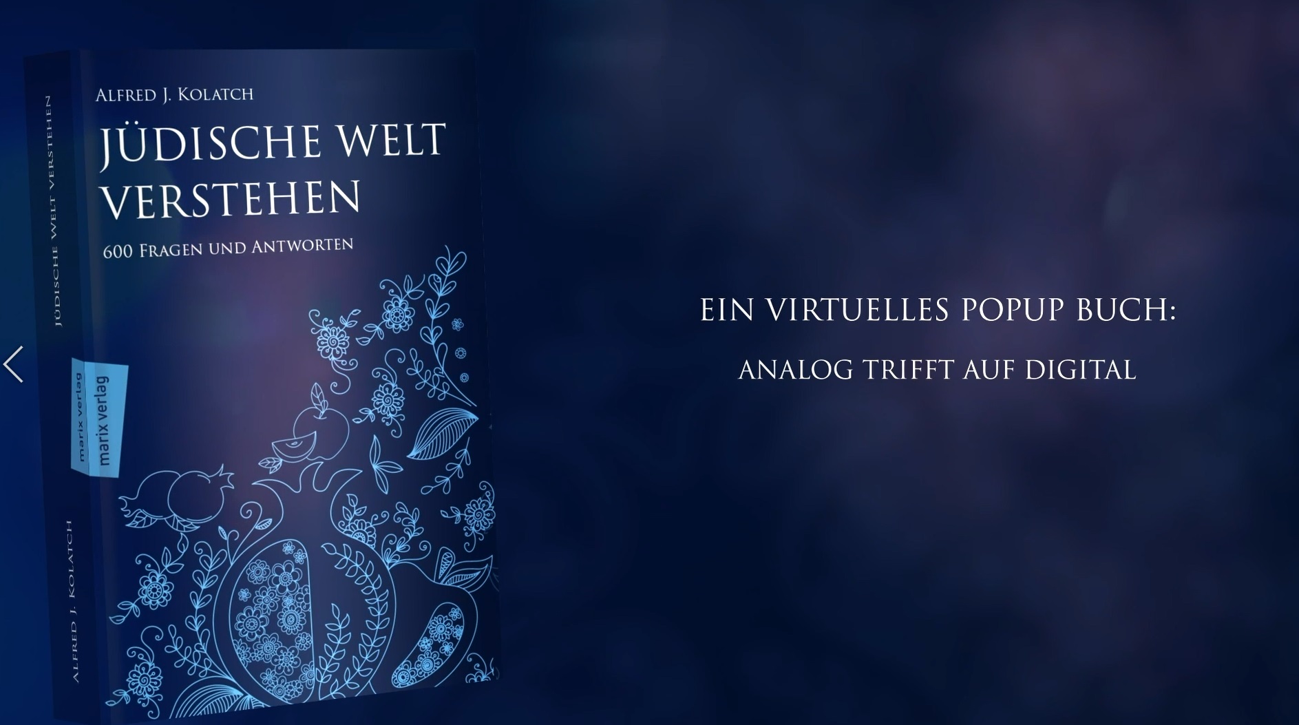 Analog trifft auf Digital:"Jüdische Welt verstehen AR"
