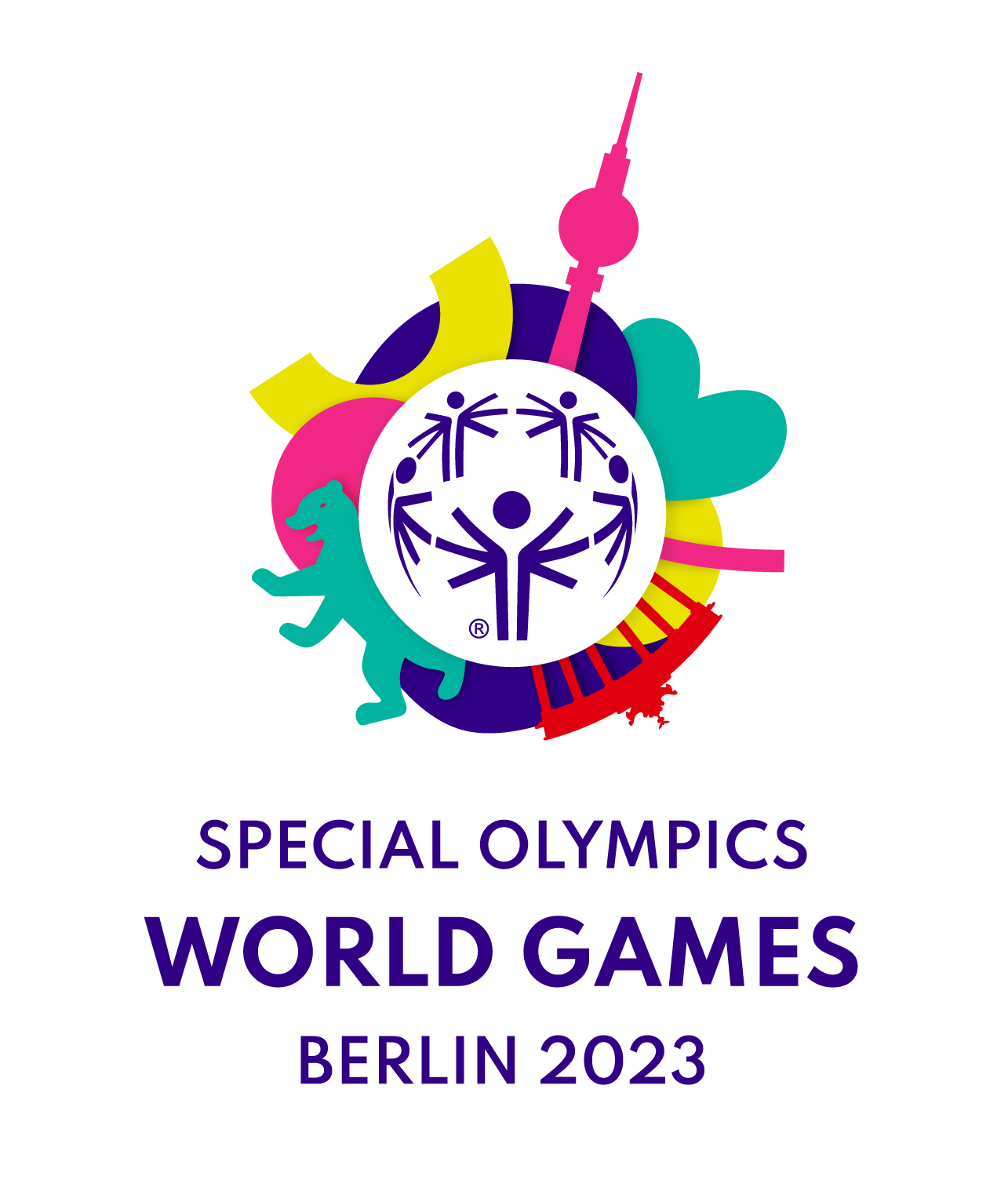 Veranstaltungslogo Special Olympics World Games Berlin (Bildquelle: 2022 Special Olympics World Games) Veranstaltungslogo Special Olympics World Games Berlin (Bildquelle: 2022 Special Olympics World Games)