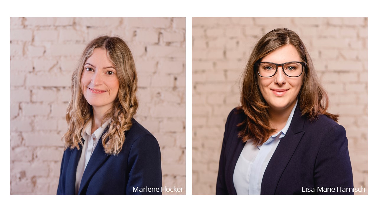 Das Datenschutz-Team der MLU: Marlene Flöcker (links) und Lisa-Marie Harnisch (Foto: K. Müller) Das Datenschutz-Team der MLU: Marlene Flöcker (links) und Lisa-Marie Harnisch (Foto: K. Müller)