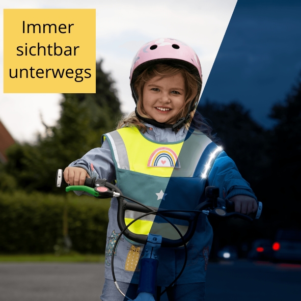 Das LED Warncape von heyReflect