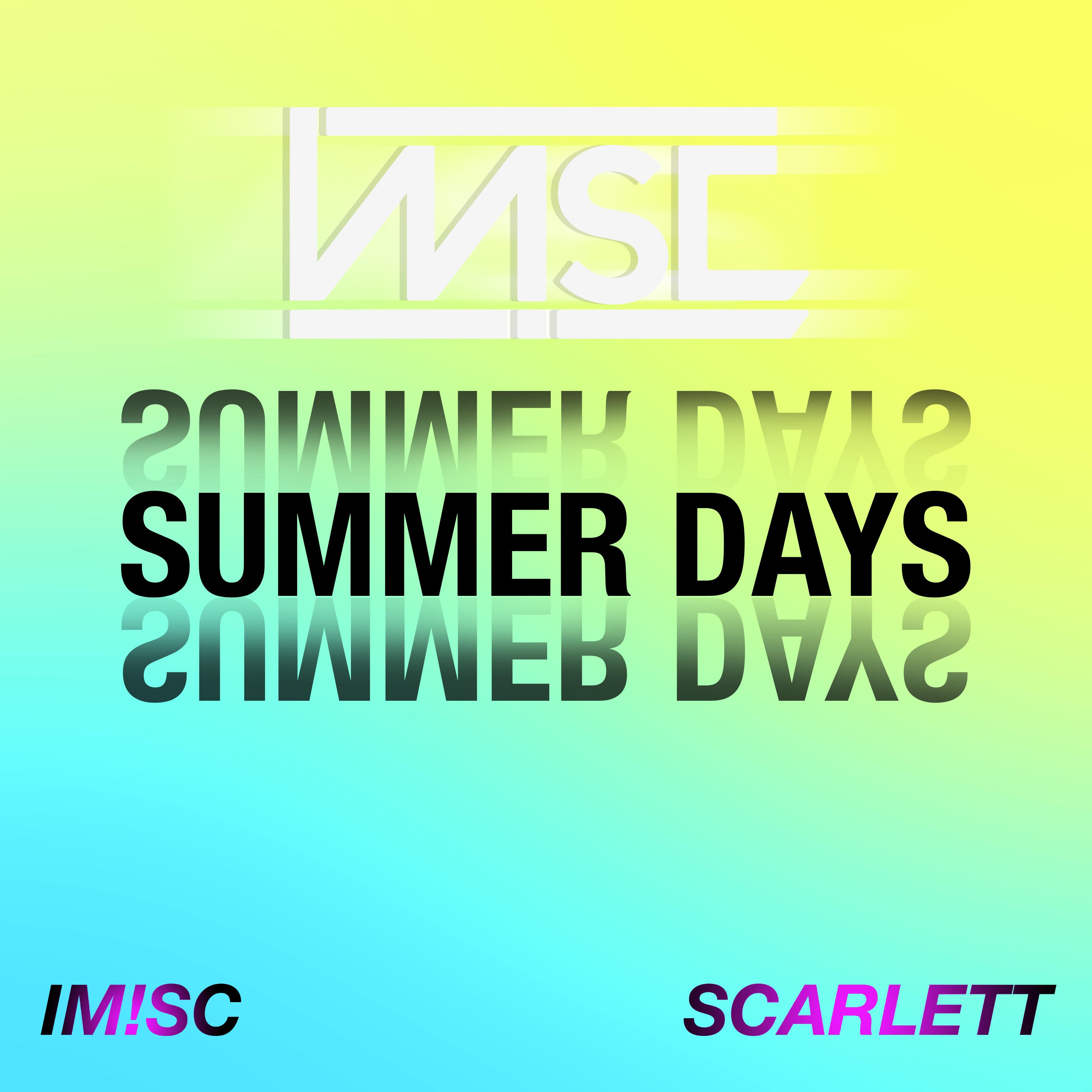 Cover der neuen IM!SC-Single „Summer Days“ Cover der neuen IM!SC-Single „Summer Days“