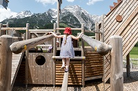 Großer Abenteuerspielplatz für die Kleinen (c) Peter Kuehnl (PURADIES - Mein Naturresort)