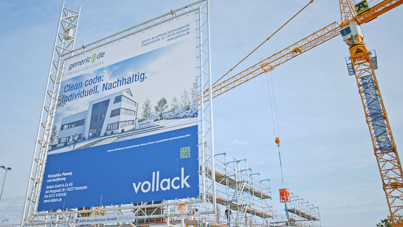 Gemeinsam mit seinem Kunden generic.de schafft es Vollack in die Finalrunde der BIM Champions 2022. (Bildquelle: Vollack Gruppe) Gemeinsam mit seinem Kunden generic.de schafft es Vollack in die Finalrunde der BIM Champions 2022. (Bildquelle: Vollack Gruppe)
