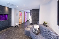 Ansprechender Spa Bereich mit Eisbrunnen (Concordia Vitalhotel & Spa)