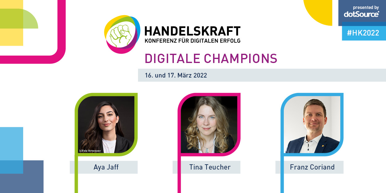 Speakerinnen und Speaker der Handelskraft Konferenz Speakerinnen und Speaker der Handelskraft Konferenz