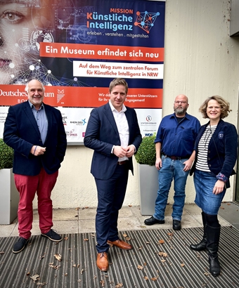 Landrat Markus Ramers (2.v.li.) besuchte das Deutsche Museum Bonn Landrat Markus Ramers (2.v.li.) besuchte das Deutsche Museum Bonn