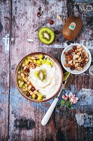 Green Joghurt Bowl mit Zespri Green Kiwi
