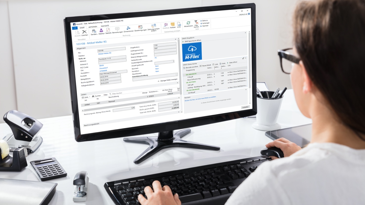 Konnektor von TSO-DATA für M-Files und Microsoft ERP begeistert Kunden (Bild: TSO-DATA) Konnektor von TSO-DATA für M-Files und Microsoft ERP begeistert Kunden (Bild: TSO-DATA)