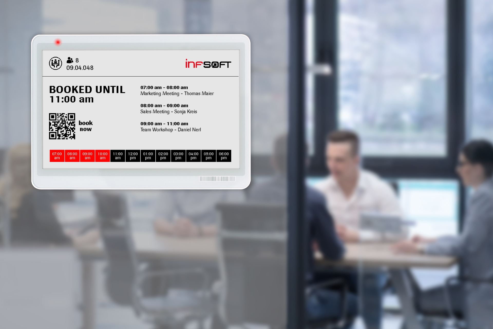 infsoft Smart E-Labeling im Büro infsoft Smart E-Labeling im Büro