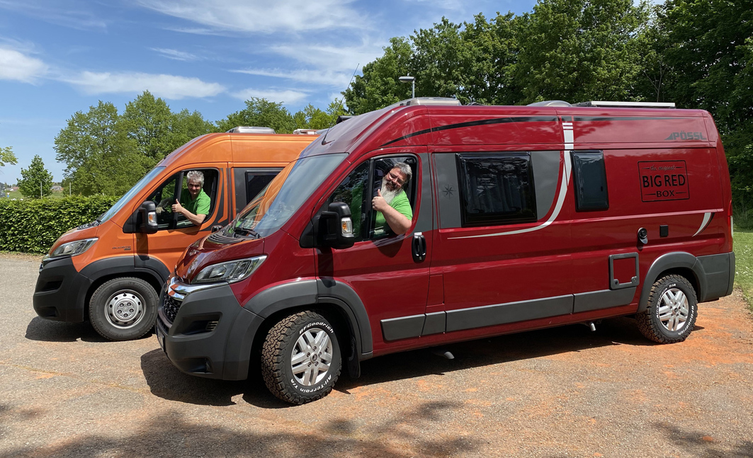 Die Organisatoren freuen sich schon auf das 1.„freie“Kastenwagen-Treffen. Die Organisatoren freuen sich schon auf das 1.„freie“Kastenwagen-Treffen.
