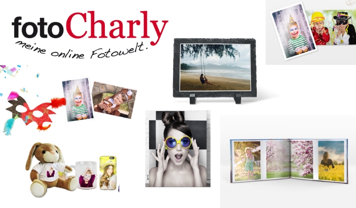 Fasching mit Fotoprodukten–Rabattaktion von fotoCharly