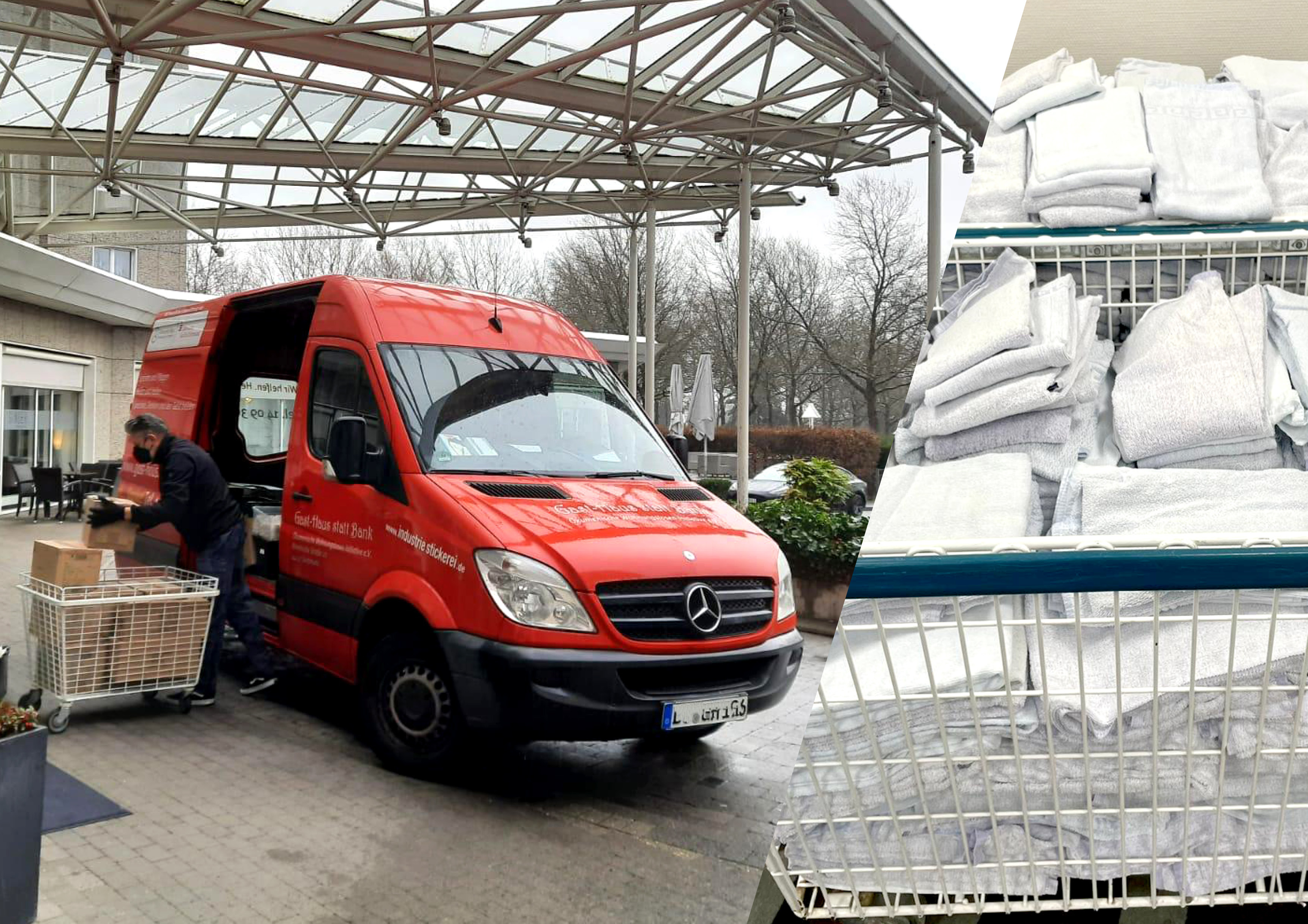 Hygieneartikel, Handtücher und vieles mehr gehen auf die Reise