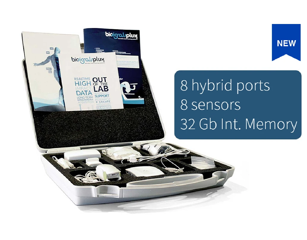Produktbild biosignalsplux Hybrid 8-Kit Produktbild biosignalsplux Hybrid 8-Kit