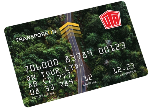 Mit der Co-Brand UTA-Tankkarte erhalten Transporeon-Kunden Zugang zu Mobilitätsdienstleistungen. (Bildquelle:©UTA/Transporeon) Mit der Co-Brand UTA-Tankkarte erhalten Transporeon-Kunden Zugang zu Mobilitätsdienstleistungen. (Bildquelle:©UTA/Transporeon)