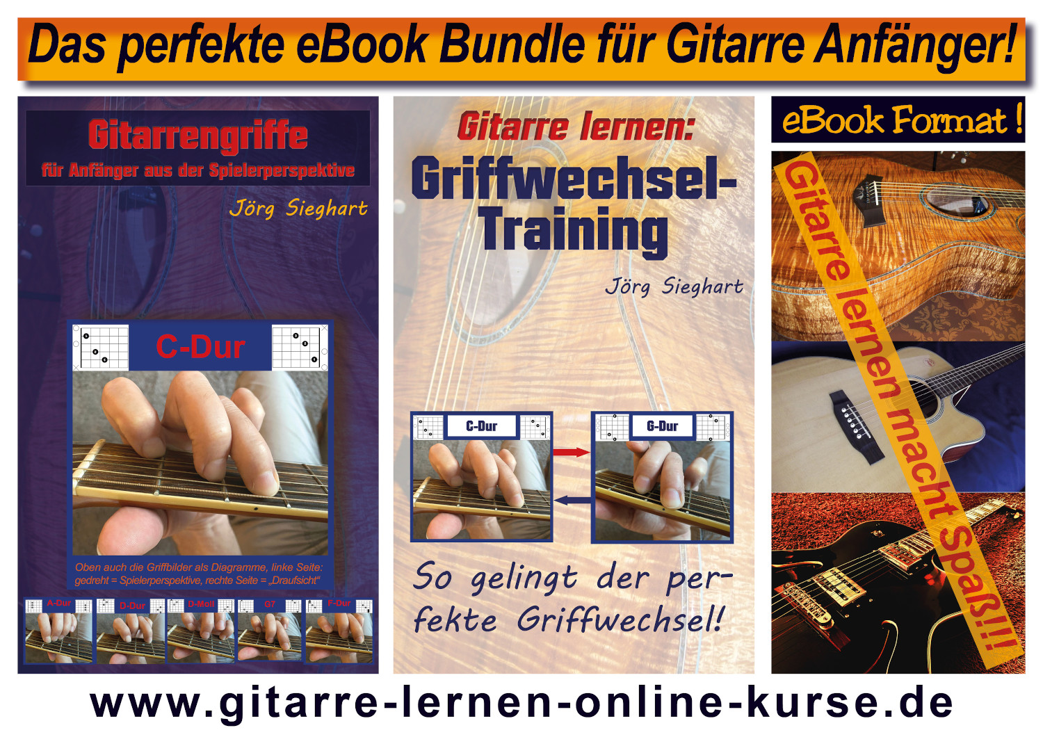 Das perfekte eBook Bundle für Gitarre Anfänger !