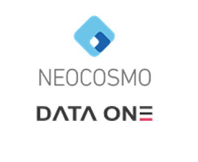 Firmenlogos Neocosmo und Data One Firmenlogos Neocosmo und Data One