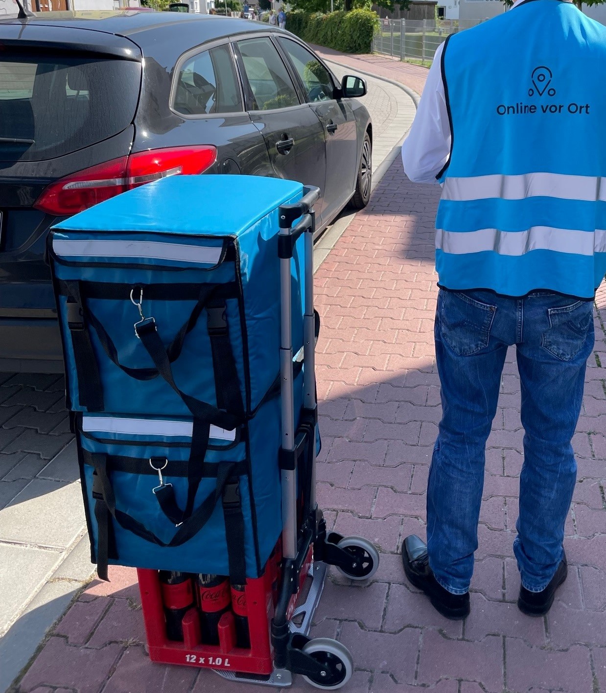 Lieferservice Online vor Ort