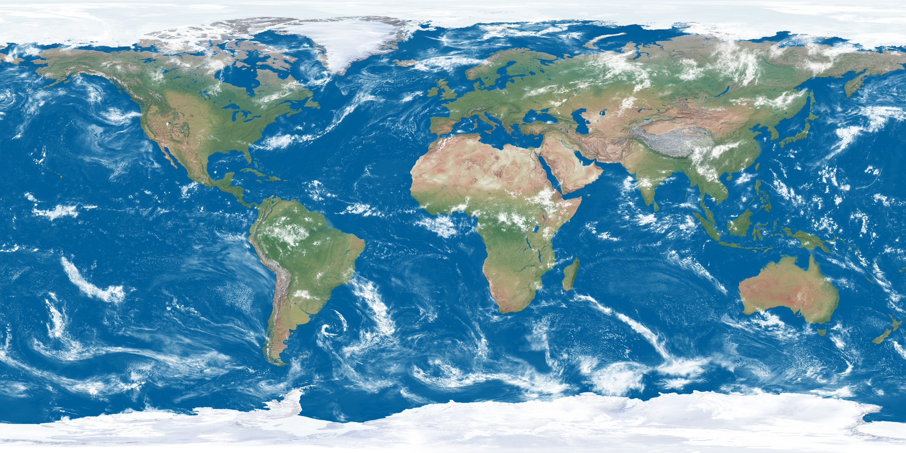 Development Greening and Tree Planting Potentials World Map